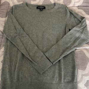 Lands’ End grey sweater size small